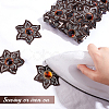 Iron on/Sew on Ethnic Style Embroidery Flower Polyester Lace Ribbons OCOR-WH0060-47D-5