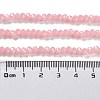 Baking Paint Imitation Jade Glass Bead Strands DGLA-A034-J4MM-A3-4