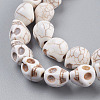 Gemstone Beads Strands X-TURQ-S105-10x10mm-09-3