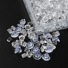 1000Pcs 5 Style Eco-Friendly Plastic Ear Nuts KY-YW0001-33-2
