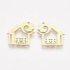 201 Stainless Steel Pendants STAS-T044-79G-1