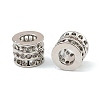 Brass Micro Pave Cubic Zirconia Beads KK-C155-21P-2
