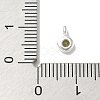 925 Sterling Silver Cubic Zirconia Flat Round Charms STER-R002-02S-10-3