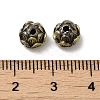 Tibetan Style Rack Plating Brass Beads KK-Q805-47AB-3