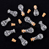 10Pcs Clear Glass Wishing Bottles AJEW-TA0002-85D-2