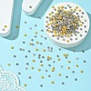 600Pcs 2 Colors CCB Plastic Bead Spacers CCB-YW0001-39A-4