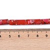 Dyed Synthetic Imperial Jasper Beads Strands G-P529-D01-A03-4