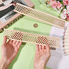 Wooden Fence and Courtyard Decoration DIY-WH0671-387B-3
