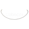 Shell Pearl Bead Kid Necklaces NJEW-JN05048-1