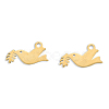 Ion Plating(IP) 201 Stainless Steel Charms STAS-N098-130LG-3