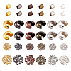 Brass Crimp Tube Beads and Brass Crimp Beads Covers KK-TA0006-01-15