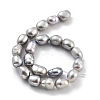 Dyed Natural Cultured Freshwater Pearl Beads Strands PEAR-P062-29C-3