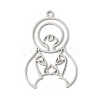 Non-Tarnish 201 Stainless Steel Pendants STAS-K250-03P-1