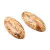 Natural Picture Jasper Cabochons G-E491-I-01A-3