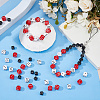 120Pcs 3 Styles Acrylic Beads OACR-DC0001-57-4