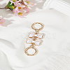 1Pcs Zinc Alloy Enamel Link Purse Strap Extenders AJEW-LP0007-87-1