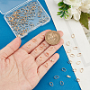 120Pcs Brass Snap on Bails FIND-PH0010-65-3