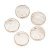 Natural Capiz Shell Pendants SHEL-T012-07A-1