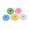 5 Colors Handmade Polymer Clay Beads CLAY-N011-032-12-3