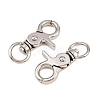 Alloy Swivel Clasps STAS-B121-02P-01-1-2