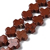 Natural Red Jasper Beads Strands G-M418-B07-01-1
