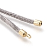 Nylon Twisted Cord Bracelet Making X-MAK-M025-115-2