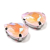 Mocha Fluorescent(MI) Teardrop Sew on Rhinestone GGLA-R043-02B-P02-3