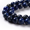 Natural Lapis Lazuli Beads Strands G-G423-8mm-A-3