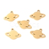 304 Stainless Steel Charms STAS-O142-33G-1