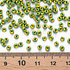 8/0 Two Tone Opaque Glass Seed Beads SEED-T006-01B-A05-5