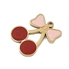 304 Stainless Steel Enamel Pendants LS-STAS-I338-01G-02-2