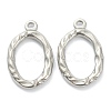 Non-Tarnish 304 Stainless Steel Pendants STAS-P279-17P-1