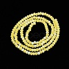 Transparent Glass Beads Strands LS-EGLA-A044-T1mm-MB29-3