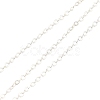 Rack Plating Brass Cable Chains CHC-M001-04S-1