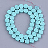 Spray Painted Non-magnetic Synthetic Hematite Beads Strands G-T116-24-08-2