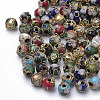 Handmade Cloisonne Beads CLB6mm-M-01-2