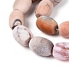 Dyed Natural Agate Beads Strands G-T144-29-3