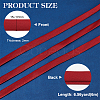 6M Polyester Satin Ribbons OCOR-WH0082-66A-2