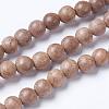 Natural Wood Beads Strands WOOD-J001-02-6mm-1