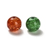 Transparent Crackle Glass Beads CCG-MSMC0002-02-M-2
