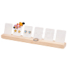 Wooden Jewelry Display Card Stands ODIS-WH0027-045-1