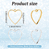 40Pcs 2 Colors Alloy Pendants FIND-SP0004-97B-2