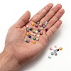 ABS Plastic Imitation Pearl Cabochons SACR-R748-6x6mm-M-4