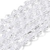 Synthetic Quartz Crystal Beads Strands G-Z119-A42-02-3