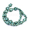 Dyed Synthetic Turquoise Beads Strands G-M152-10-B-3
