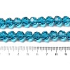 Transparent Glass Beads X-EGLA-A035-T10mm-D12-5