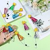 10Pcs Polyester Birthday Hat FEPA-SP0001-03-3