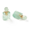 Natural Fluorite Pendants G-H252-E01-2