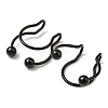 304 Stainless Steel Clip on Nose Rings AJEW-P109-01EB-2