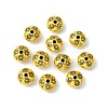 Tibetan Style Spacer Beads X-GLF5009Y-2